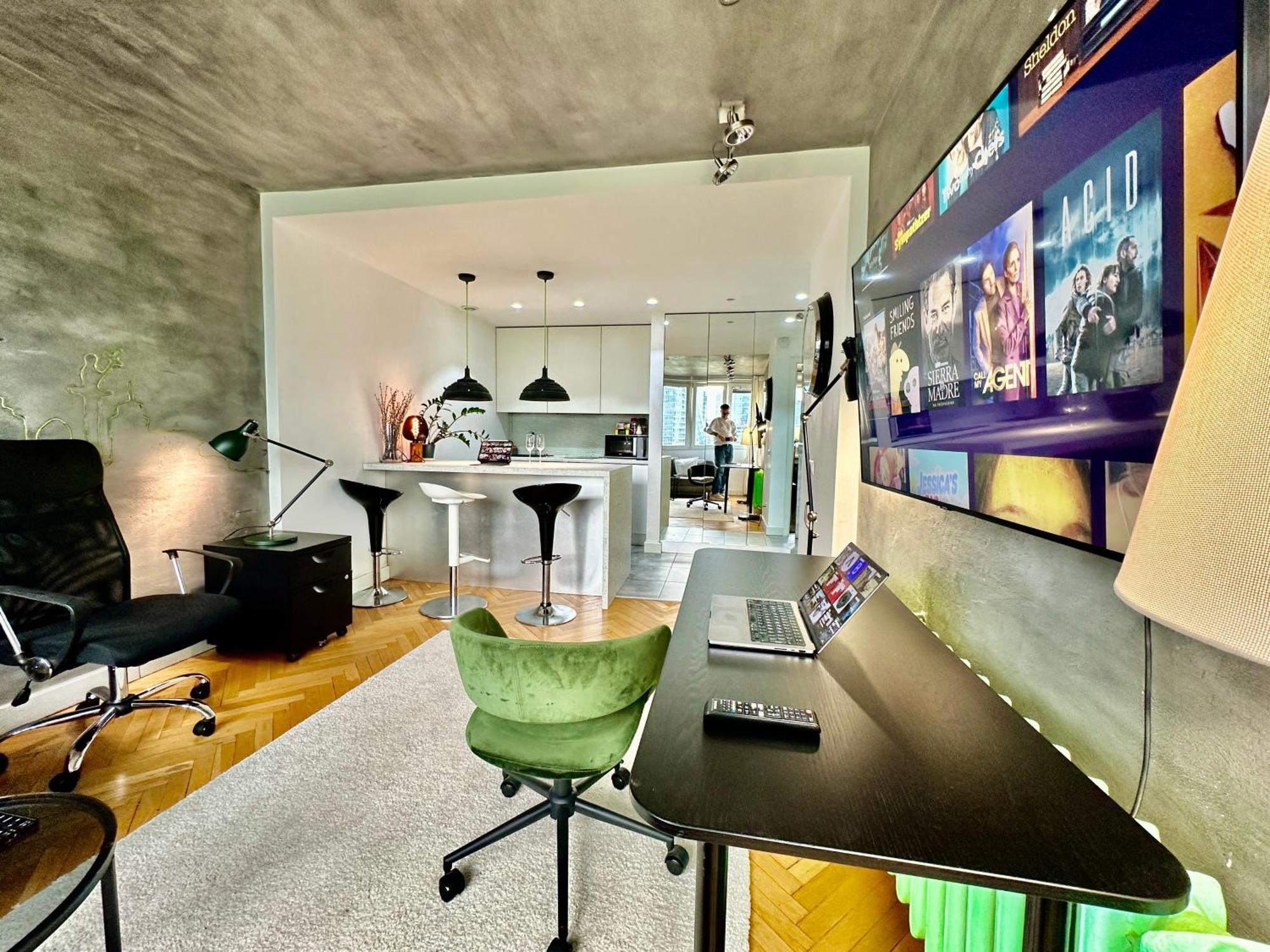 Apartmán Palace 2 Wifi 600 Mbs 55'tv Netflix Hbo 2xmetro Appletv